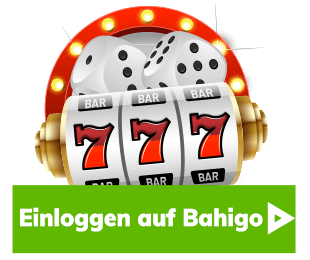 Slotmaschine mit Würfeln und Sieben Symbolen